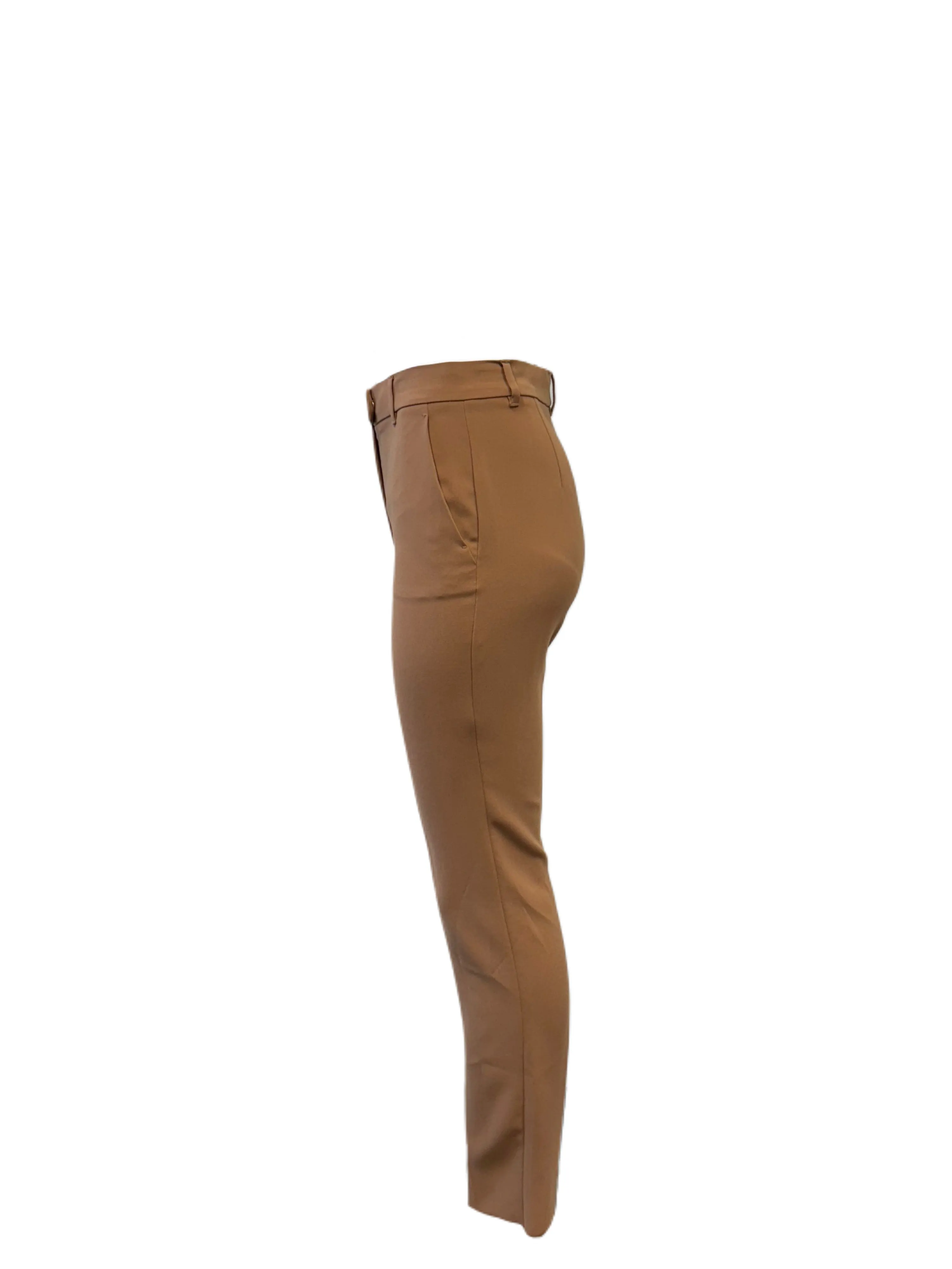 Max Mara Women's Brown Jerta High Rise Pants NWT