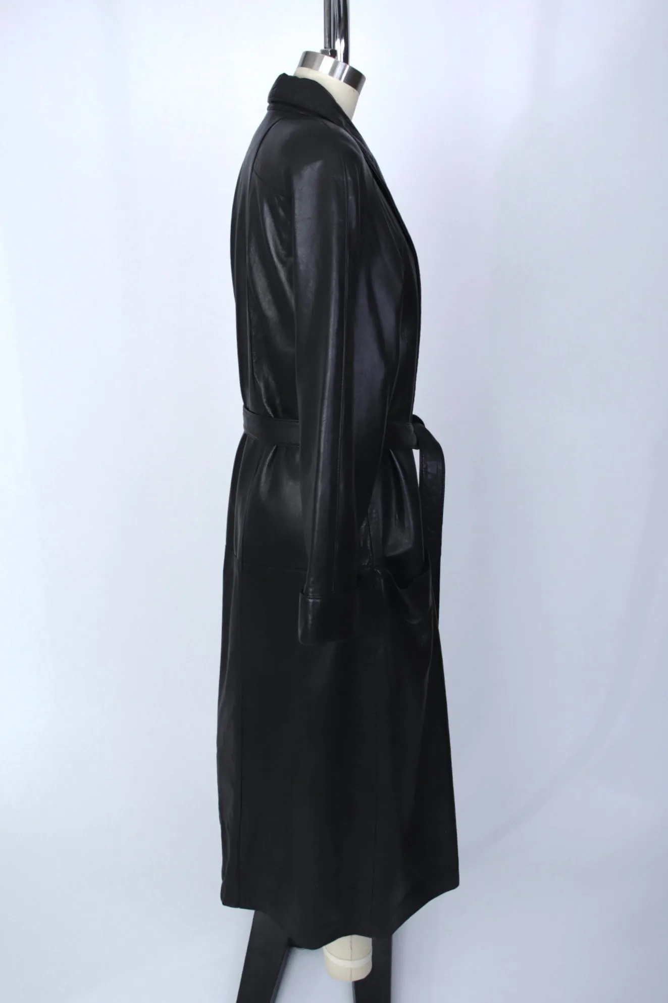 Maxima Lambskin Long Coat