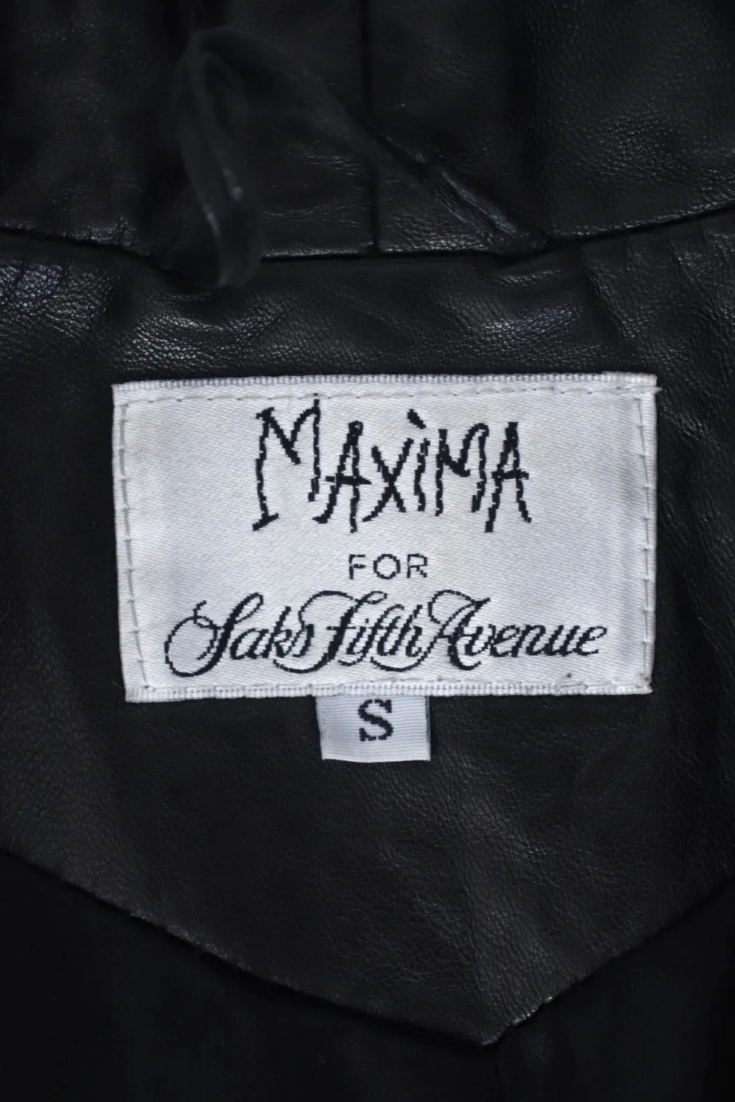 Maxima Lambskin Long Coat