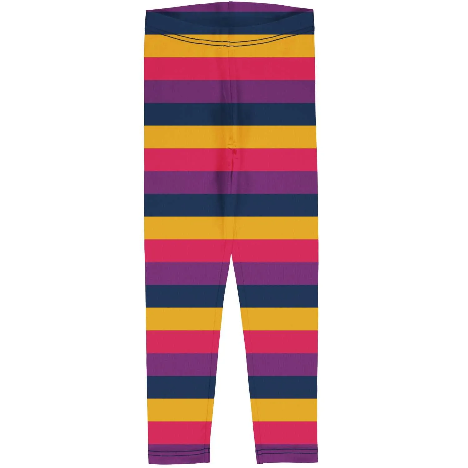 Maxomorra Stripes Purple Leggings