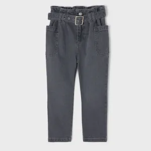 Mayoral Denim Pants - Gray