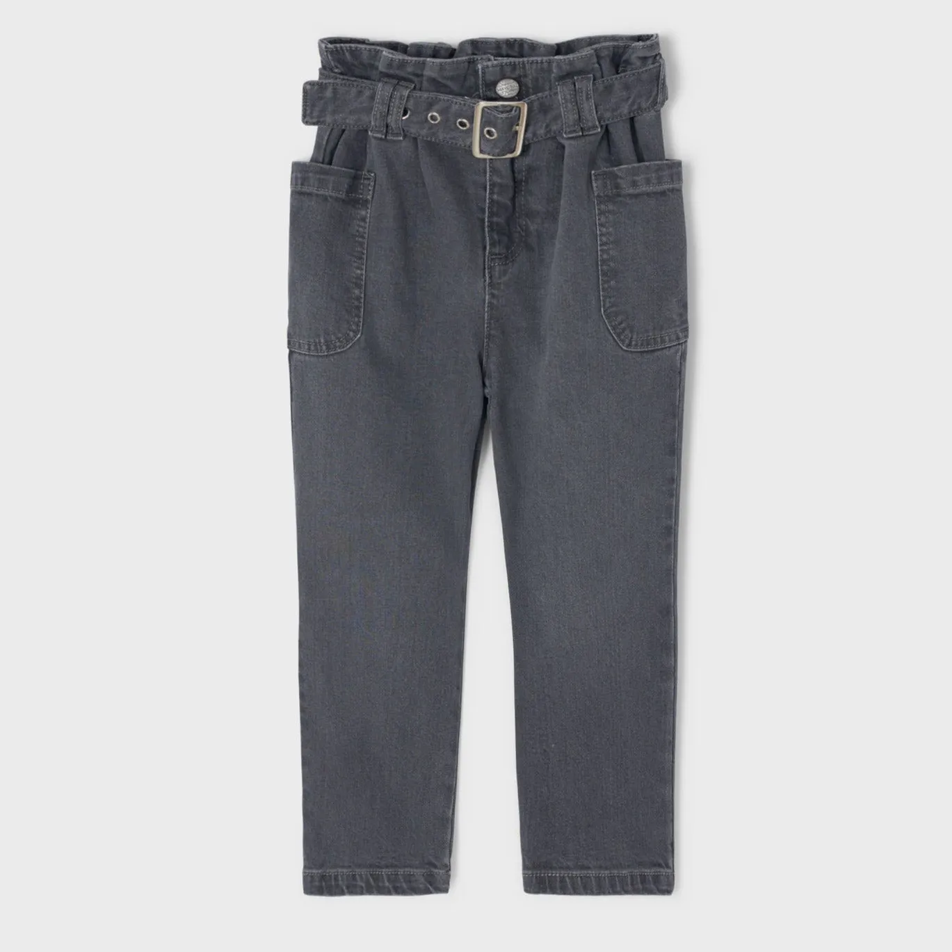 Mayoral Denim Pants - Gray
