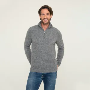 Men's Quarter Zip Sweater