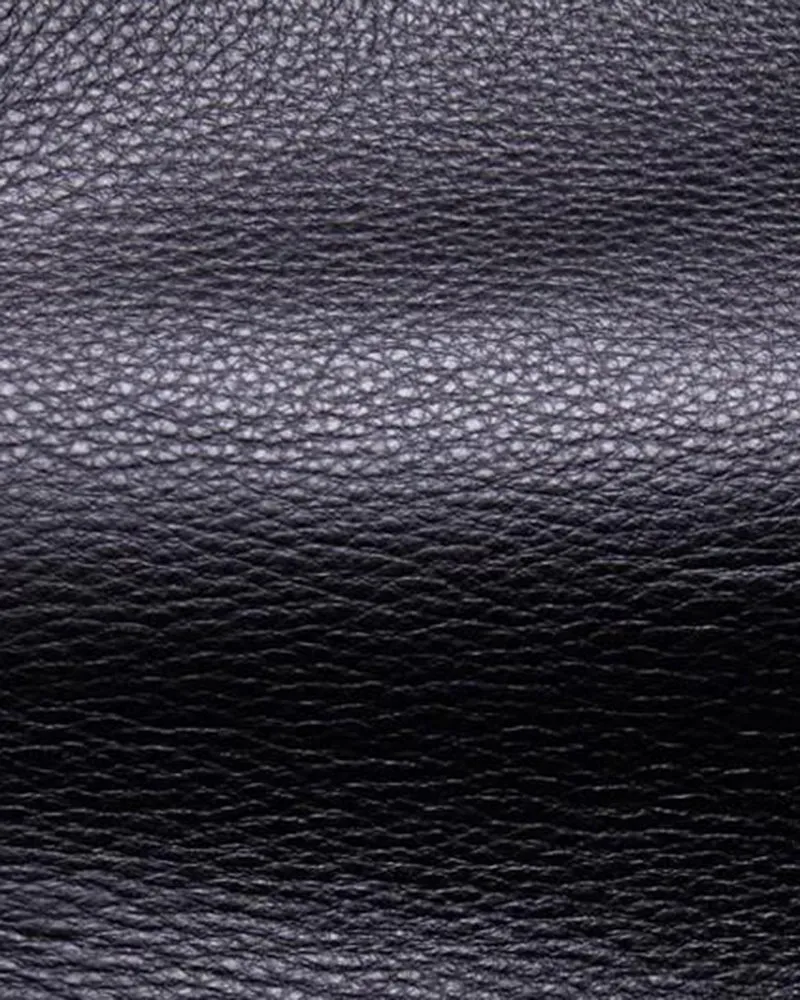 Men's Sheep Leather Racer Stand Collar Jacket