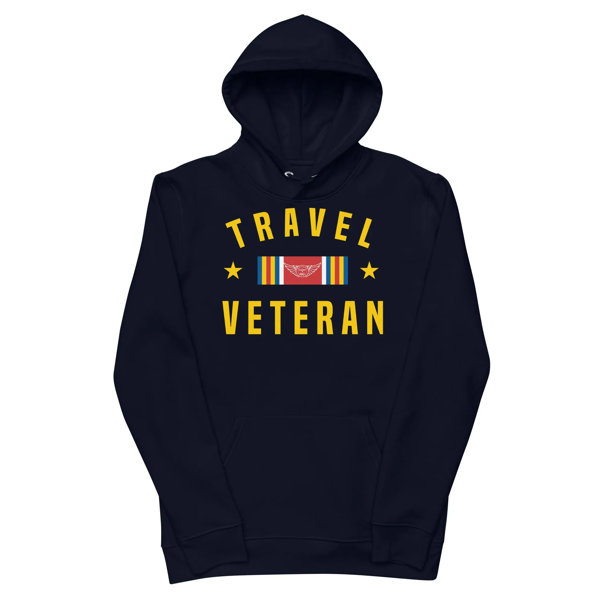 Men's Travel Veteran Organic Hoodie