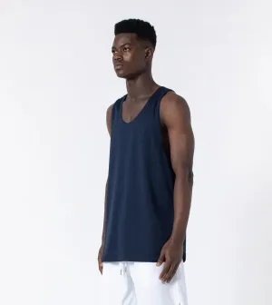 Mesh Rugger Tank top Indigo