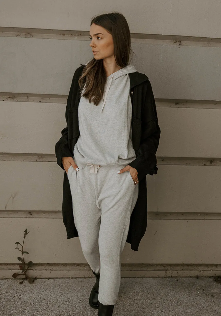 Miann & Co Womens - Chloe Knit Pant - Fog