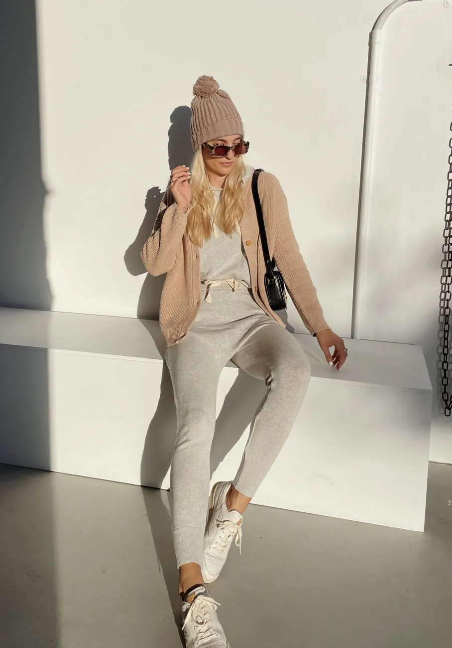 Miann & Co Womens - Chloe Knit Pant - Fog