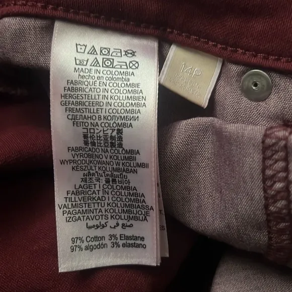 MICHAEL Michael Kors Plus Size Super Stretch High-Rise Pants in Merlot