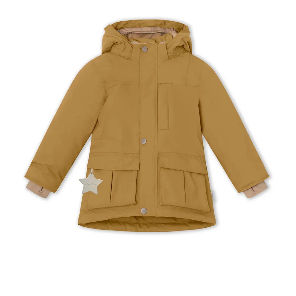 MINI A TURE - Kastorio Fleece Lined Winter Jacket - Medal Bronze