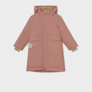 MINI A TURE - Vencasta Fleece Lined Winter Jacket - Wood Rose