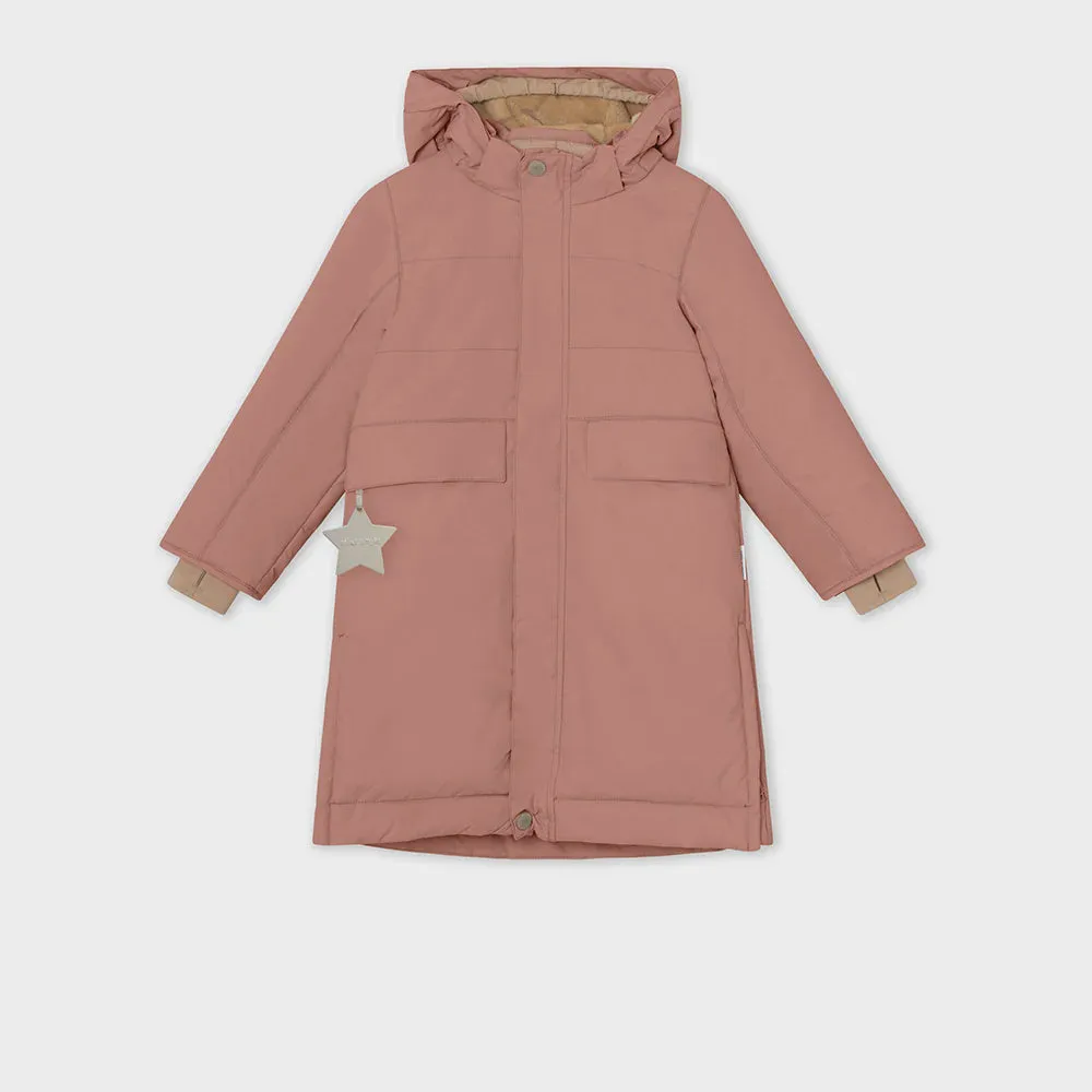MINI A TURE - Vencasta Fleece Lined Winter Jacket - Wood Rose