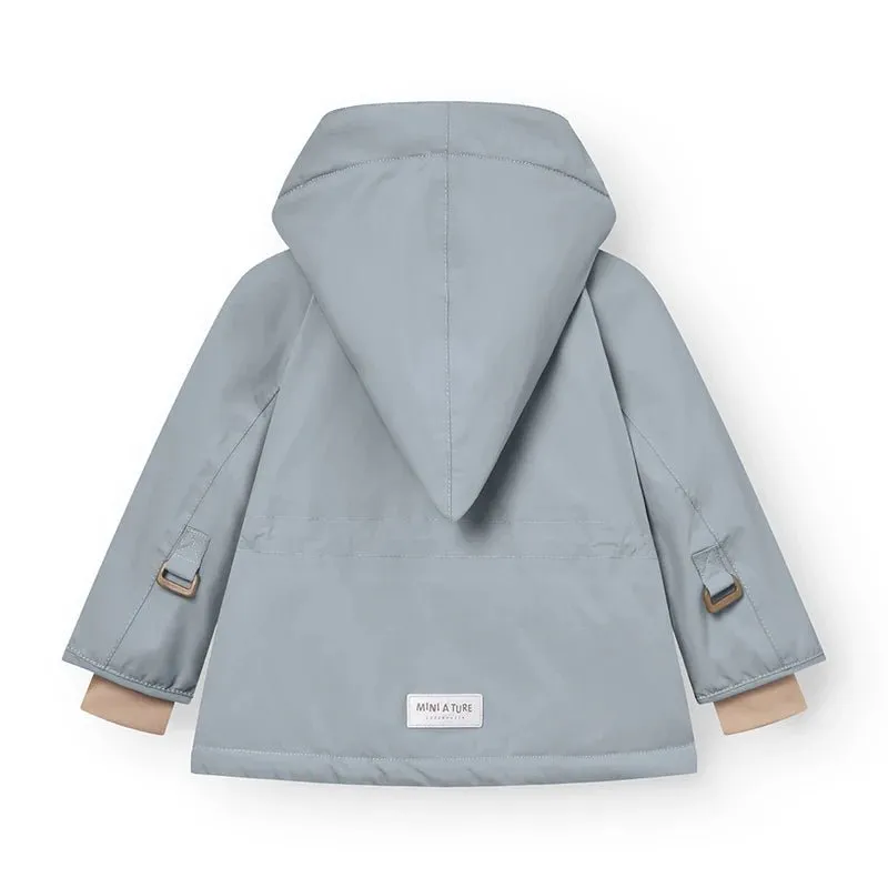 Mini A Ture - Wang fleece lined winter jacket - Citadel blue