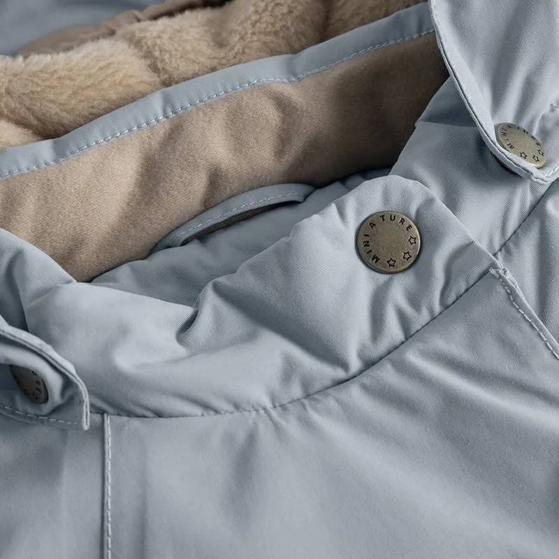 Mini A Ture - Wang fleece lined winter jacket - Citadel blue