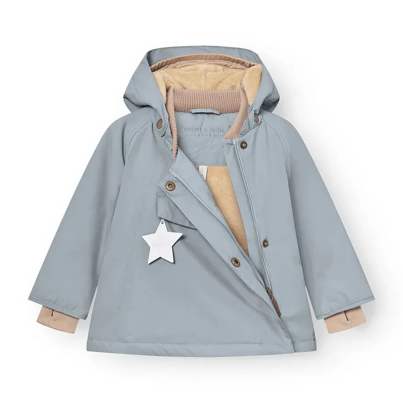Mini A Ture - Wang fleece lined winter jacket - Citadel blue