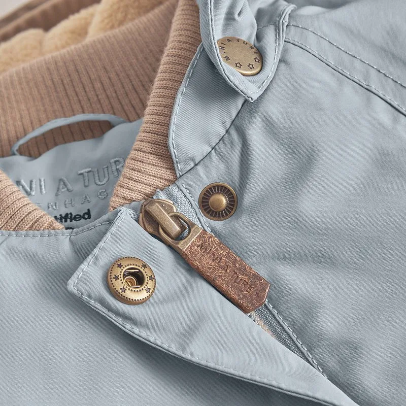Mini A Ture - Wang fleece lined winter jacket - Citadel blue