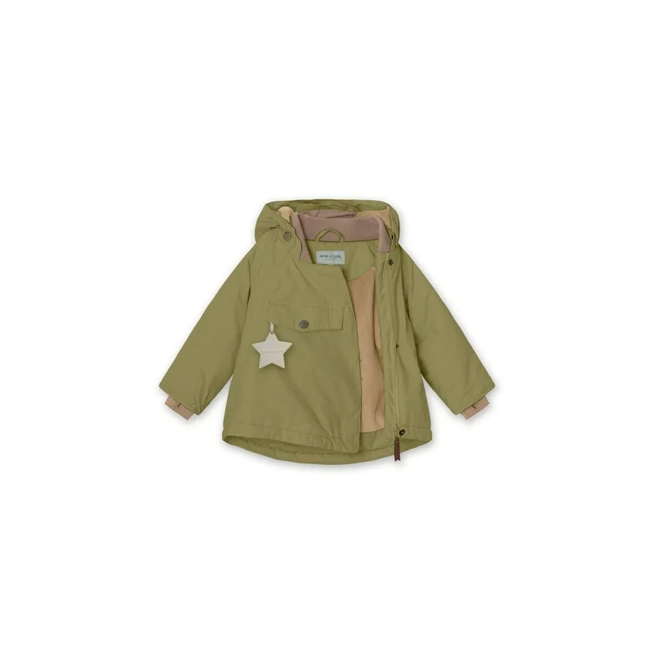 Mini A Ture - Wang fleece lined winter jacket - Mosstone
