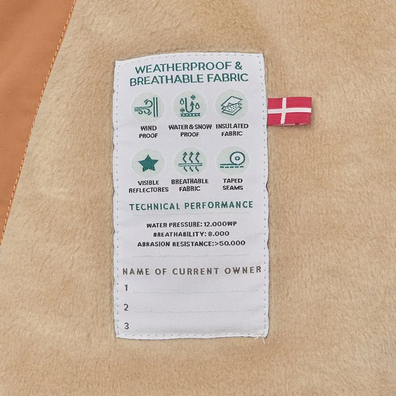 Mini A Ture - Wang fleece lined winter jacket - Pecan brown