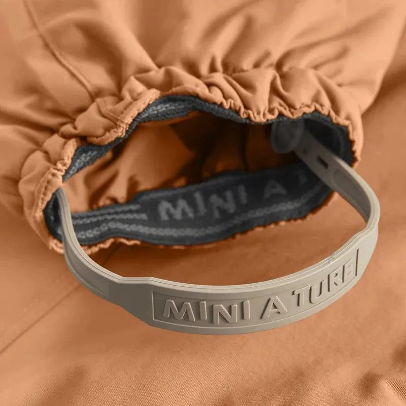 Mini A Ture - Wisti fleece lined snowsuit - Pecan brown