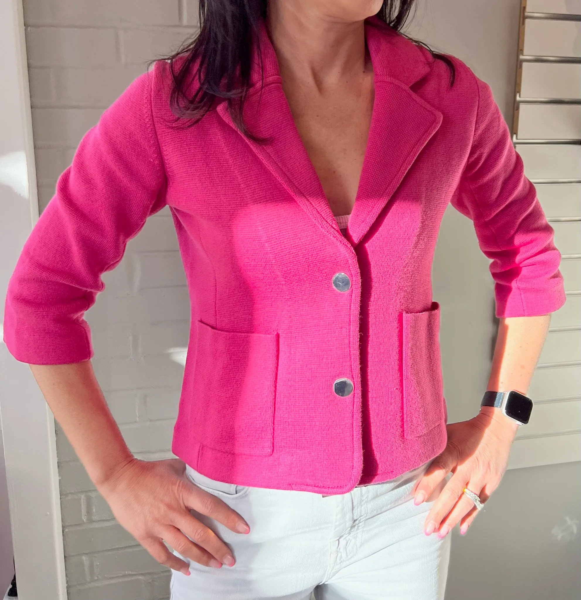 Minnie Rose Shrunken Blazer