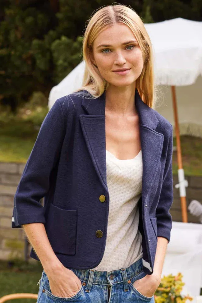 Minnie Rose Shrunken Blazer