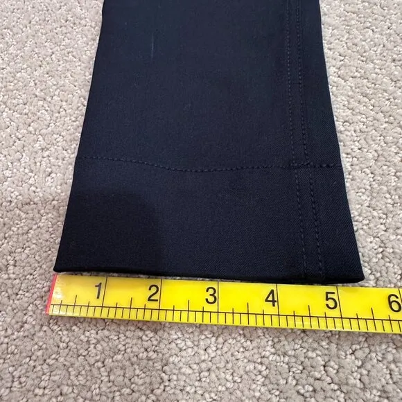 MM Lafleur Sammataro Jean Pants Ankle Stretch Black Minimalist Sz 8 #SMS1BLK NWT
