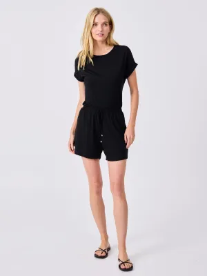 Modal Easy Drawcord Shorts - Black