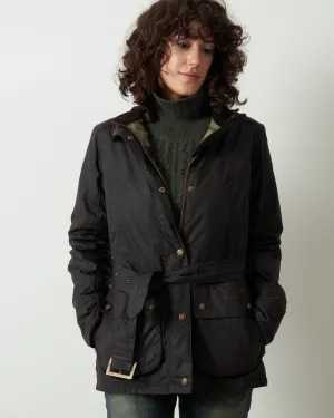 montgomery wax jacket - rustic