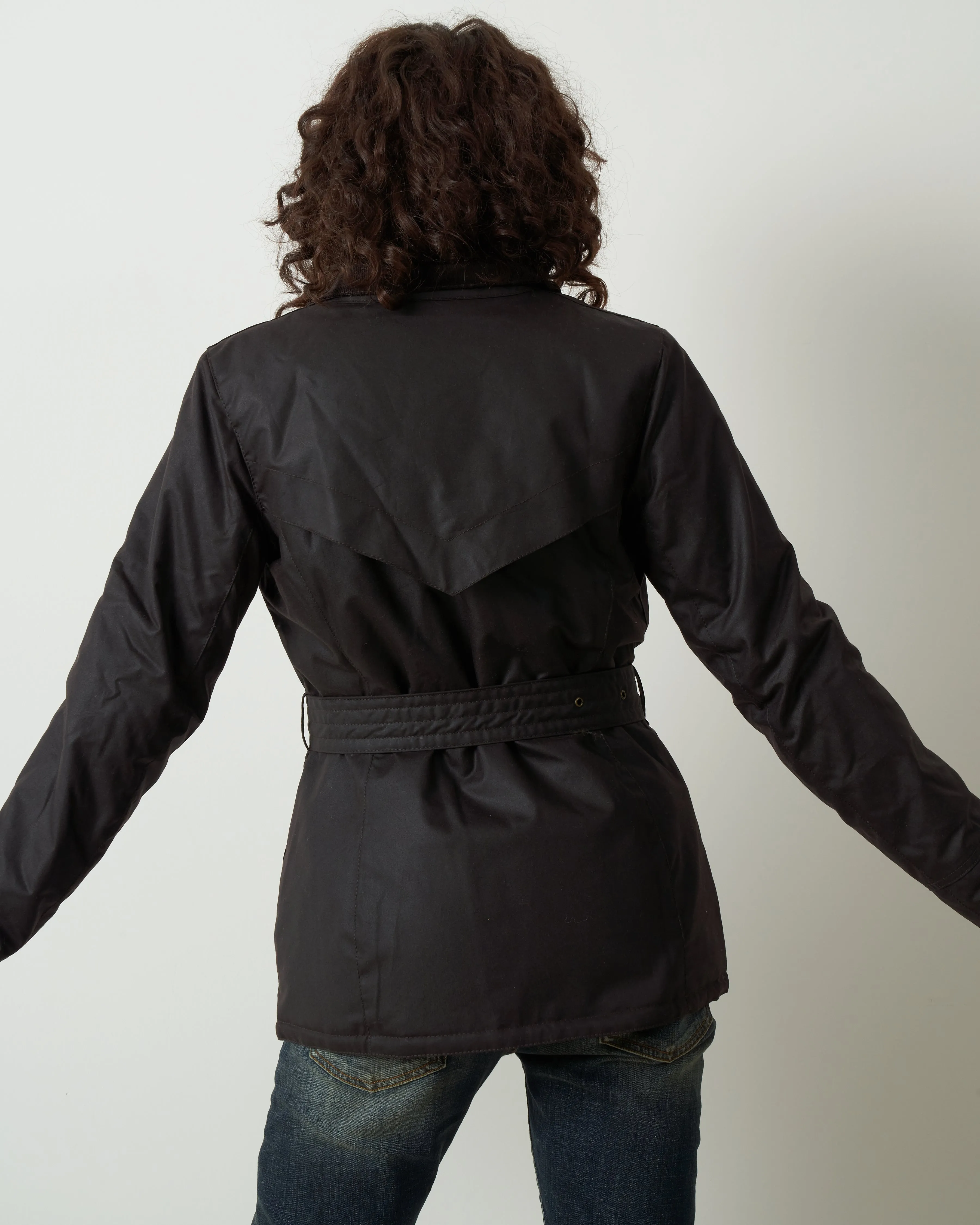 montgomery wax jacket - rustic