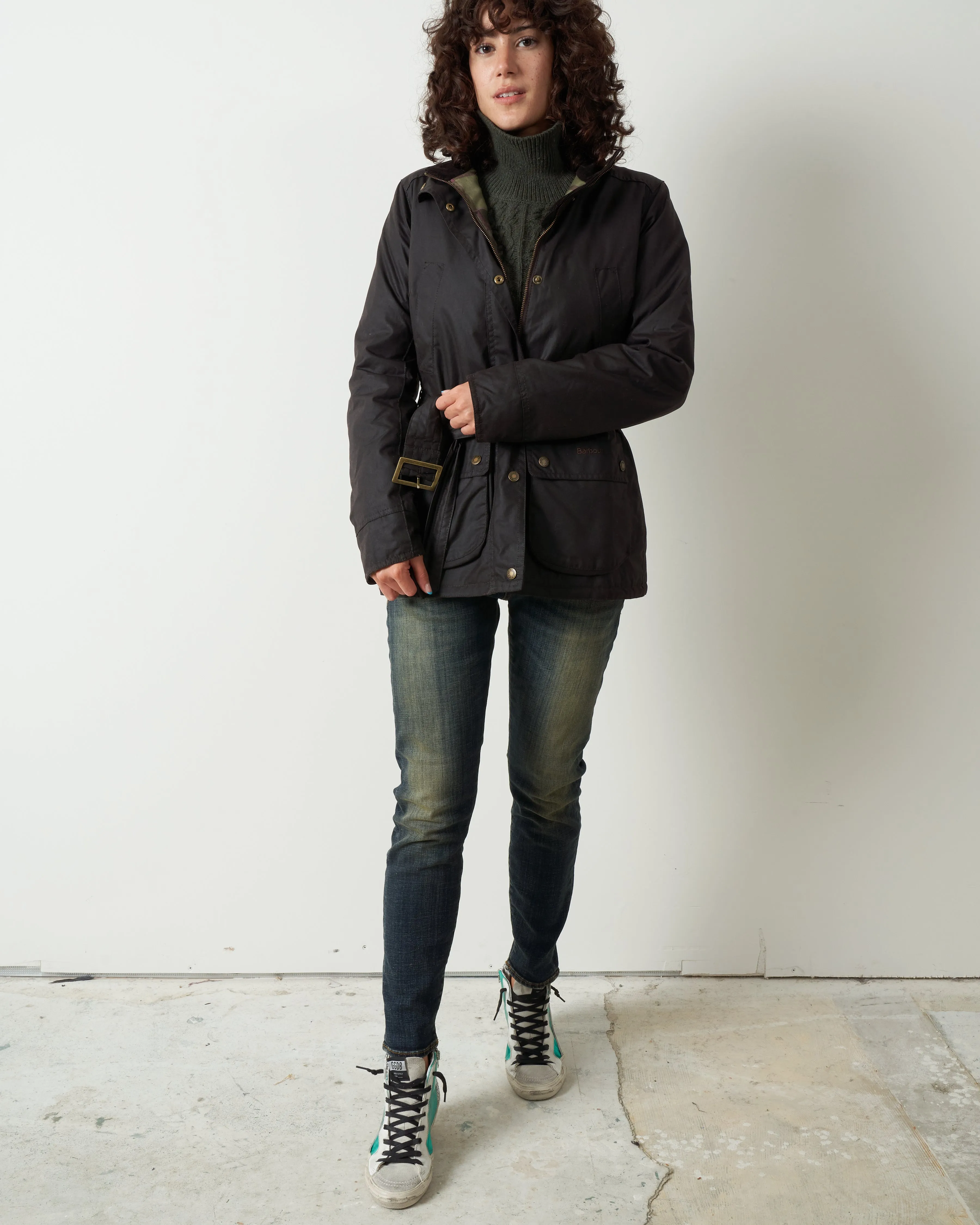 montgomery wax jacket - rustic