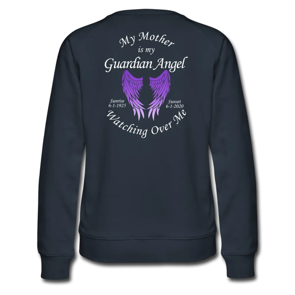 Mother Sunrise 1925- Sunset 2020 Women’s Premium Sweatshirt