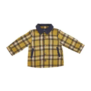 Mud Pie Kids Mustard Plaid Shacket