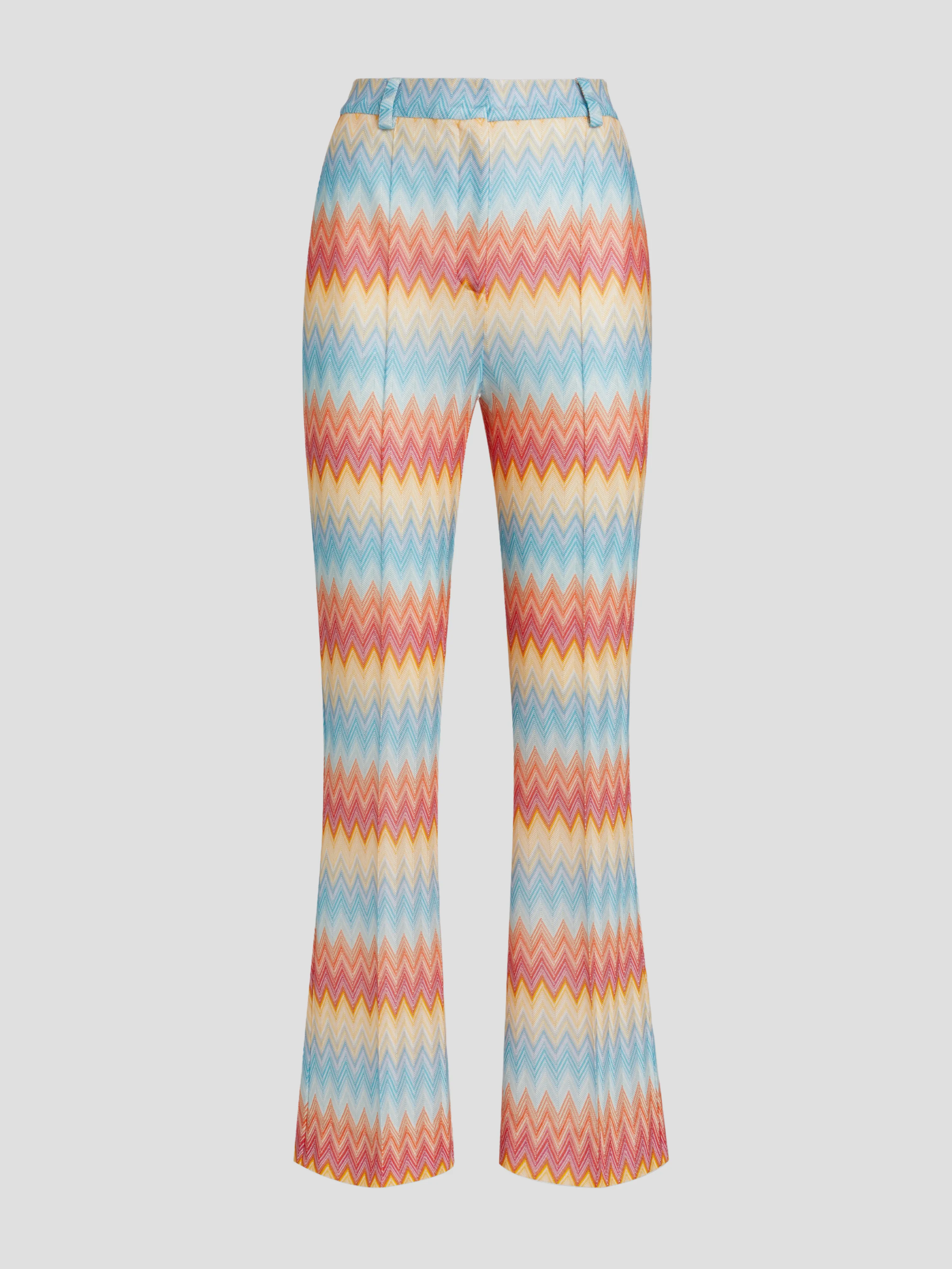 Multicolor Zig-Zag Pant