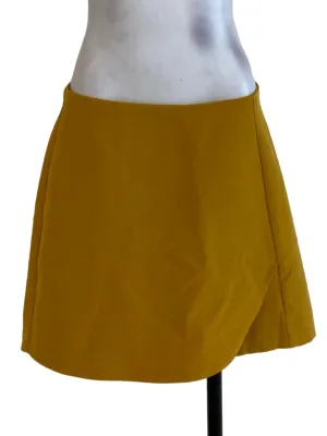 Mustard Twill Skorts