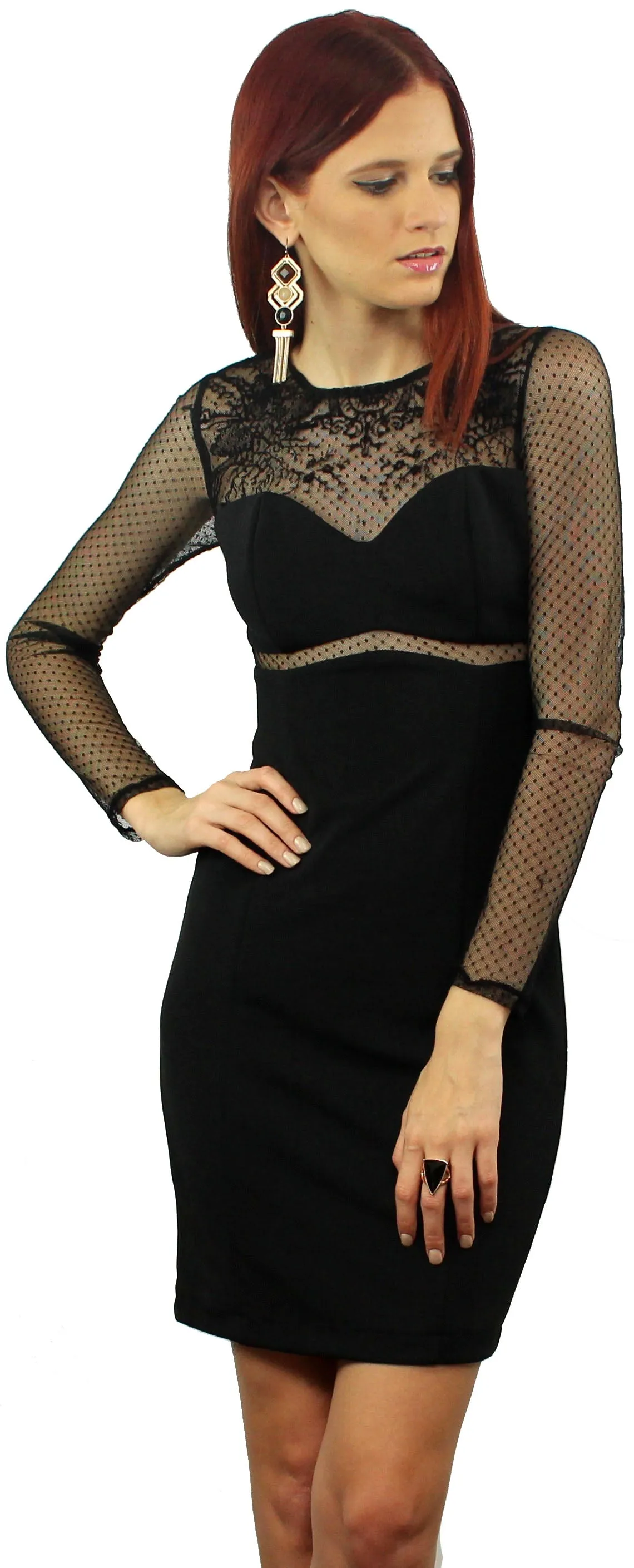 Myriad of Possibilities Black Dress
