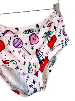 Mystery adult pants and thongs