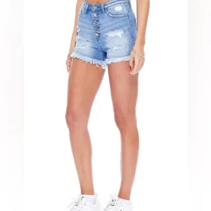 Nature Denim - High Waist Distressed Shorts NWT! NEVER WORN MSRP$70
