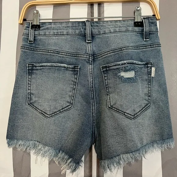 Nature Denim - High Waist Distressed Shorts NWT! NEVER WORN MSRP$70