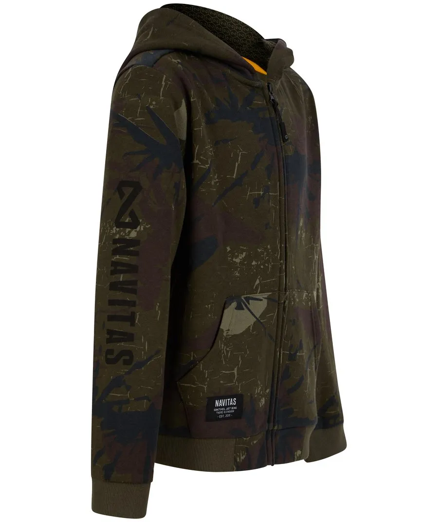 Navitas Identity Camo Kids Zip Hoody