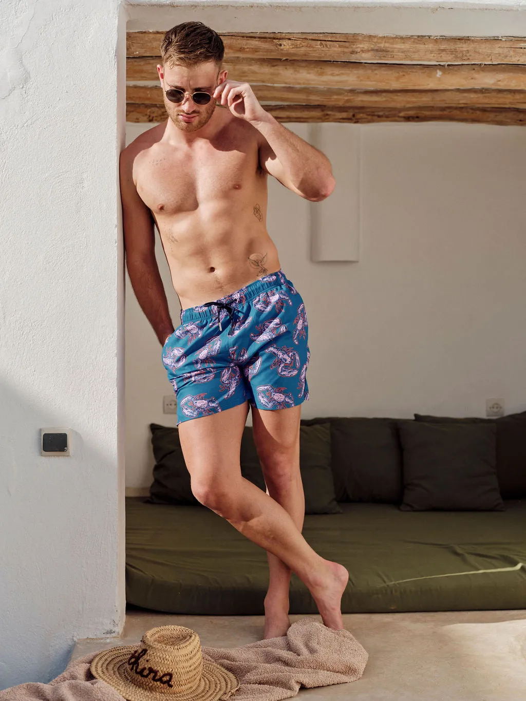 Navy & Pink Lobster
