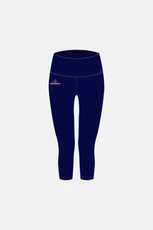 Navy Matt High Waisted 7.8 Tights