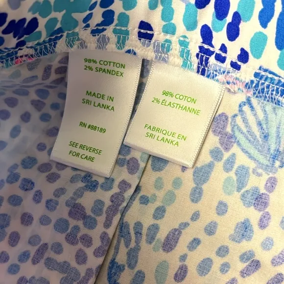 Never worn Lilly Pulitzer Ocean View Shorts in Sway This Way size M