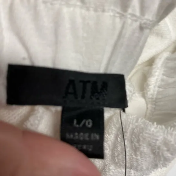 New ATM Terry Shorts Size Large