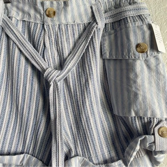 NEW FREE PEOPLE Fp One Harriet Striped Shorts