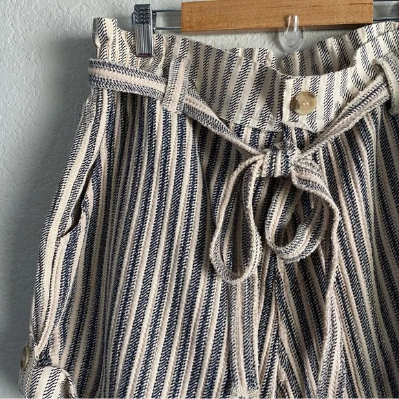 NEW FREE PEOPLE Fp One Harriet Striped Shorts