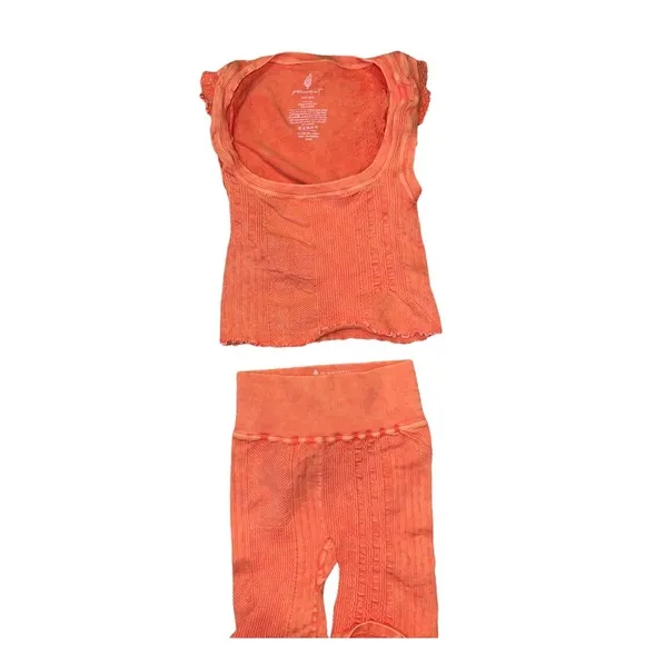 NEW Free People Good Karma Just Me Shorts &amp; Top Set