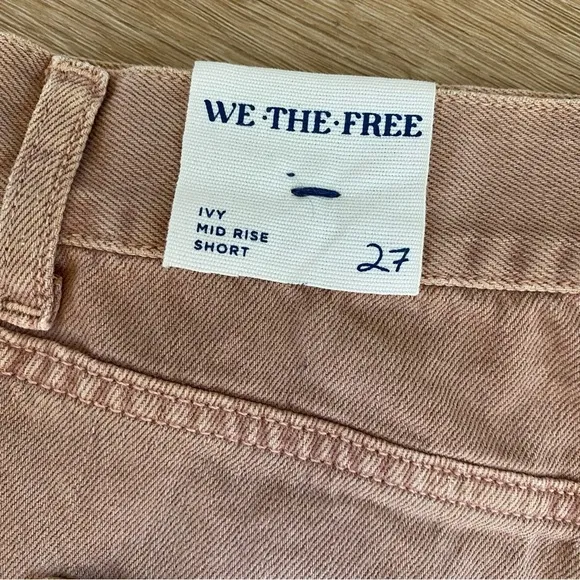 NEW Free People We the Free Ivy Mid Rise Shorts