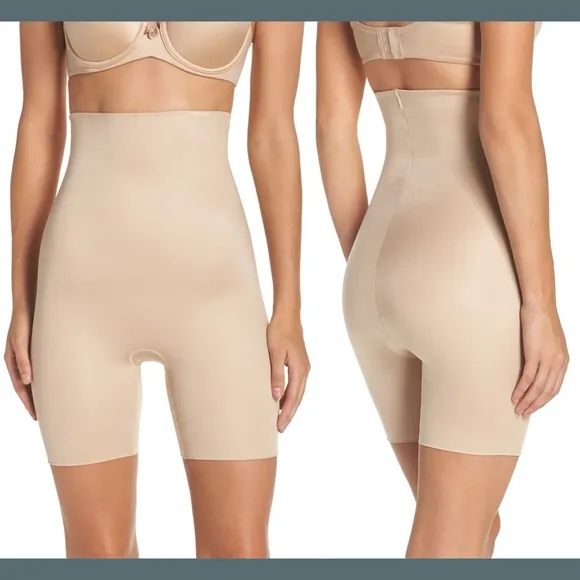 NEW Spanx Power Conceal Her High Waist Mid Thigh Short Shaper [SZ‎ Small ]