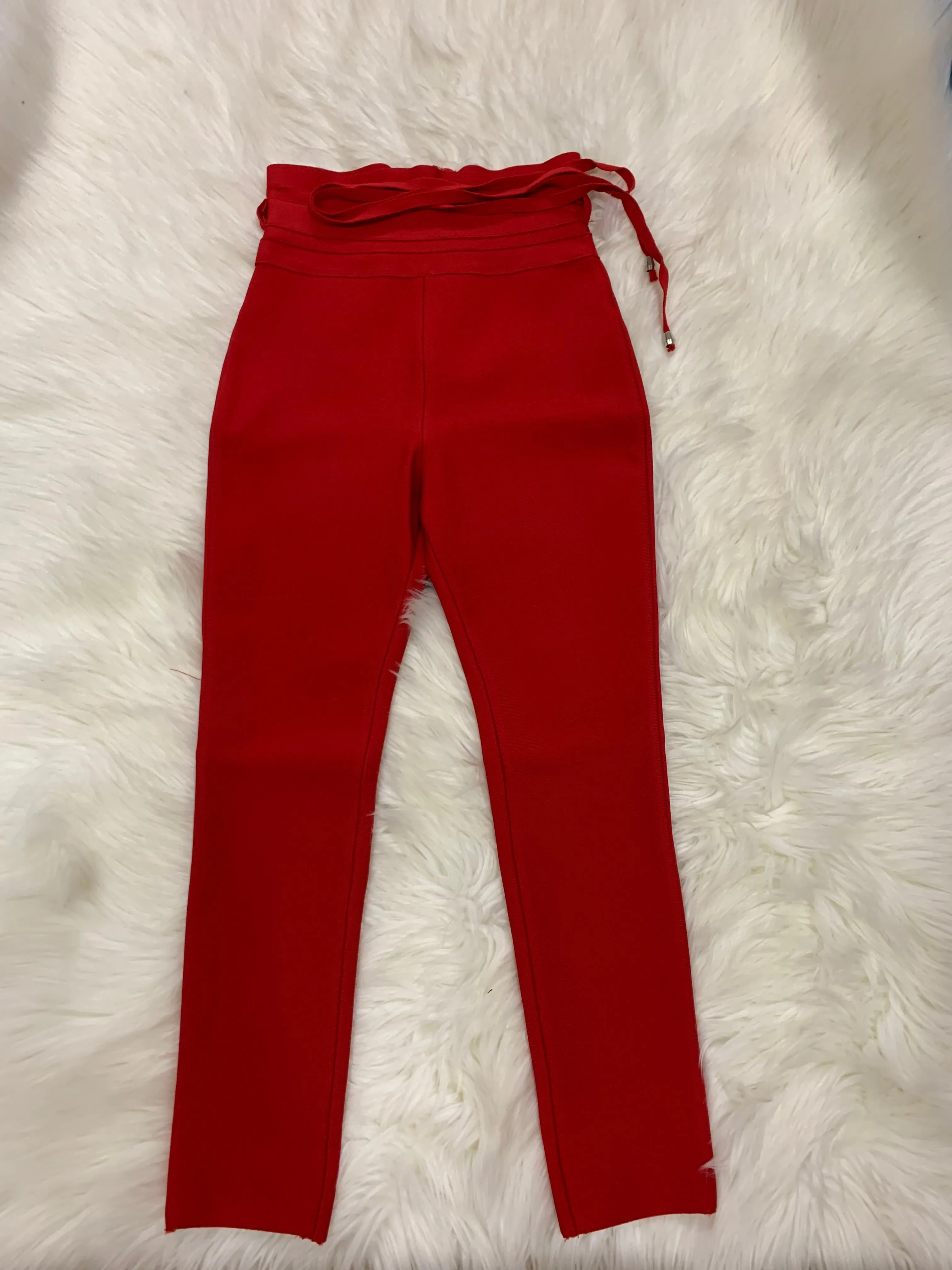 New Summer Bandage Pants 2020 9 Colors Sexy Women High Waist Pencil Stretch Pants Trousers Female Fashion Street Wear