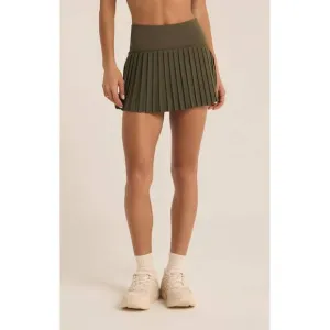 NEW Z SUPPLY playing doubles skirt in grape leaf